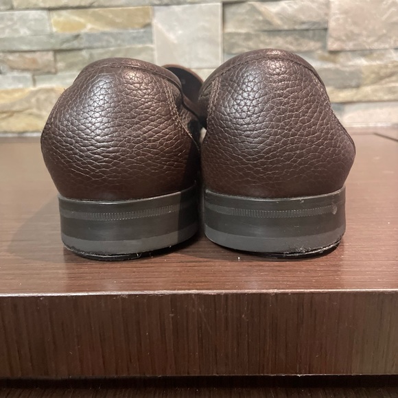 👞Salvatore Ferragamo Men's Grandioso Grained Calfskin Gancini Loafer👞 - Picture 7 of 8